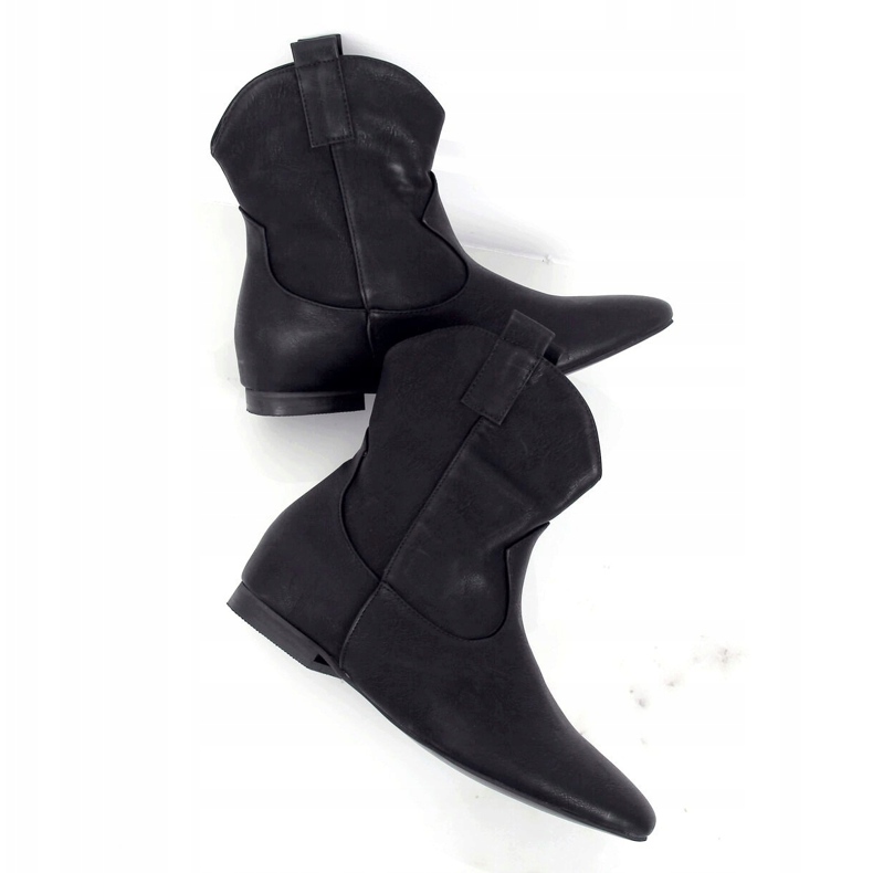 Caixinhas femininas de grão preto NC1058 Preto 1