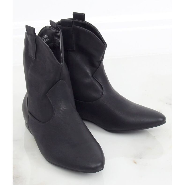 Caixinhas femininas de grão preto NC1058 Preto 2