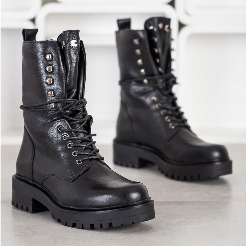 Seastar Botas pretas preto 1 Seastar Botas pretas preto 1