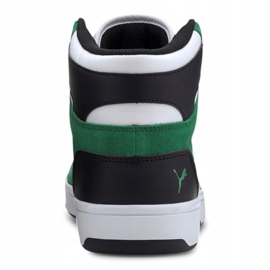 Puma Rebound LayUp Sd M 370219-05 branco preto verde 1 Puma Rebound LayUp Sd M 370219-05 branco preto verde 1