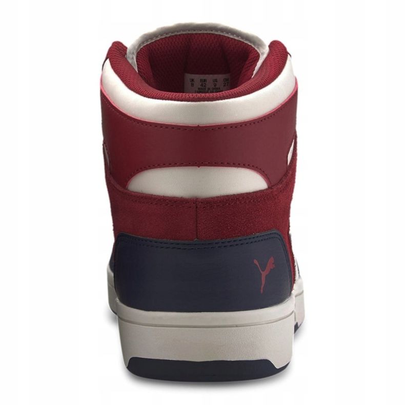 Puma Rebound LayUp Sd M 370219-04 branco preto vermelho multicolorido 1 Puma Rebound LayUp Sd M 370219-04 branco preto vermelho multicolorido 1