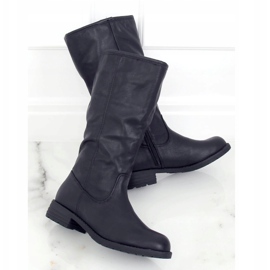 Botas pretas, pretas, 1090-PG pretas preto 1