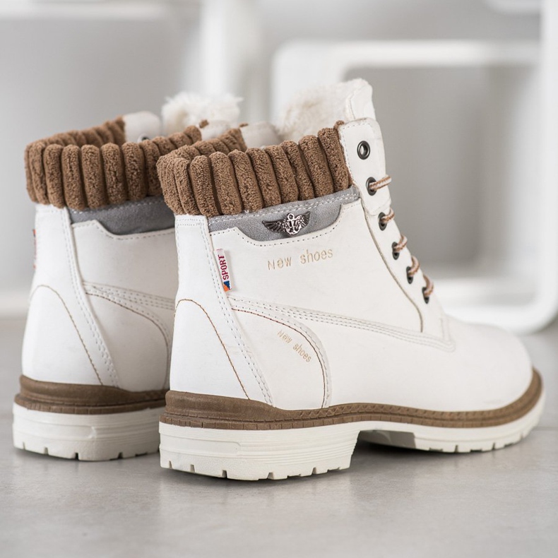 SHELOVET New Shoes Botas de caminhada branco 2