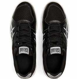 Tênis Asics Upcourt 3 pretos 1071A019 005 masculinos para voleibol 1