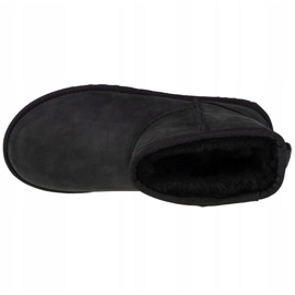 Botas Ugg W Classic Mini Couro W 1016558-BLK preto 2 Botas Ugg W Classic Mini Couro W 1016558-BLK preto 2