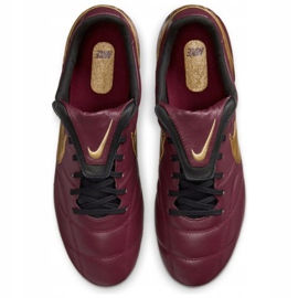 Chuteiras Nike Nike Premier Ii Fg M 917803 690 borgonha, ouro vermelho 1