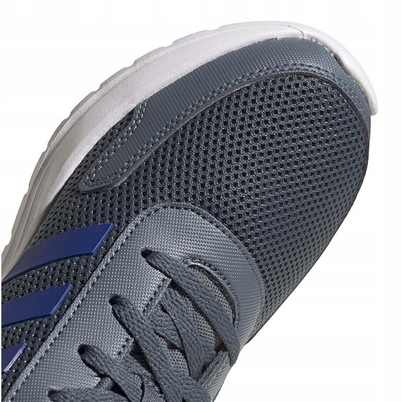 Calçados infantis Adidas Tensaur Run K cinza FV9444 azul verde 3