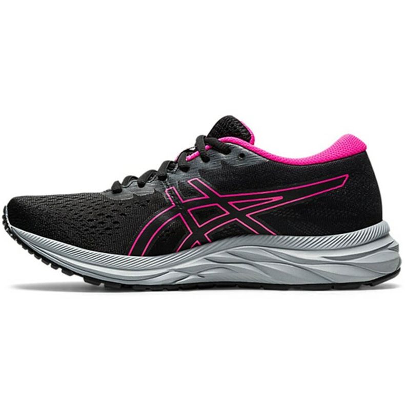 Sapatos femininos Asics Gel Excite 7 preto-rosa 1012A562 005 1
