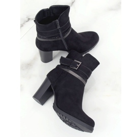 Botas pretas de salto alto BH126-KB pretas preto 1