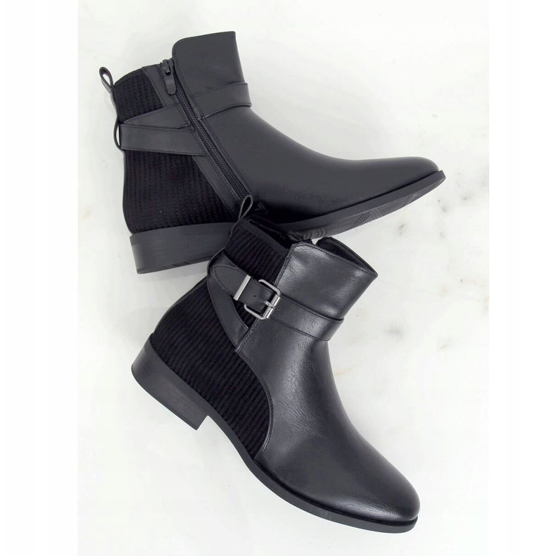 Botas femininas pretas 1058 pretas preto 1