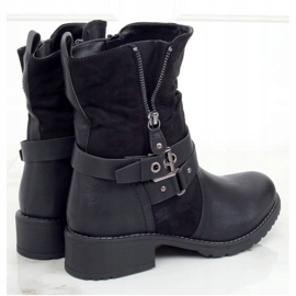 Botas pretas femininas pretas 8056 pretas preto 1