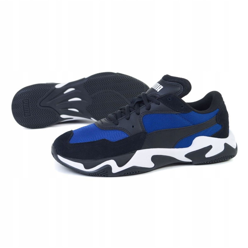 Puma Storm Adrenalina M 36979702 branco preto azul 1