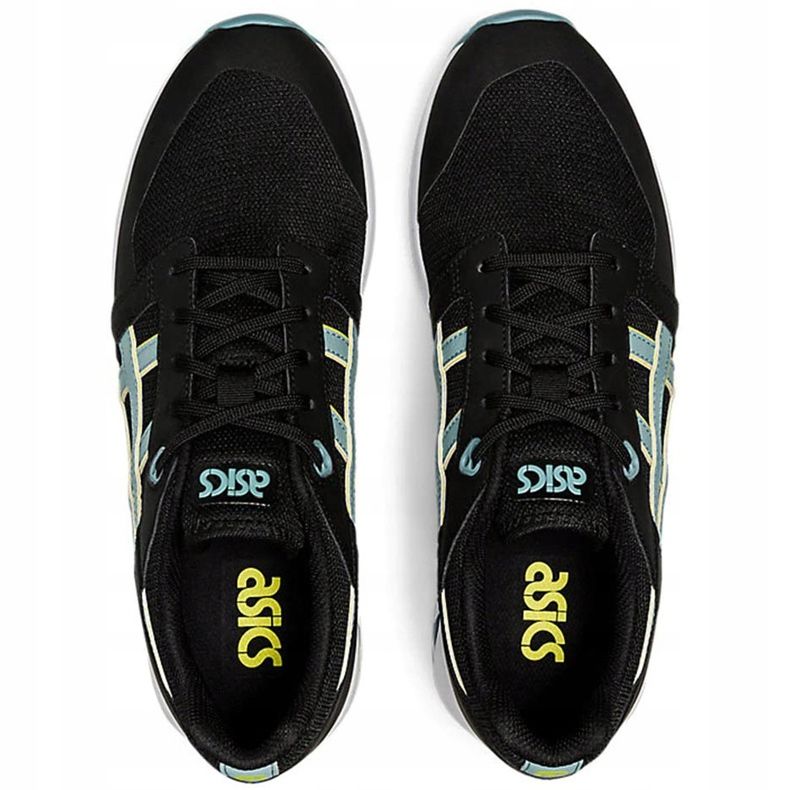 Sapatos masculinos Asics Gelsaga Sou preto e azul 1191A242 003 1