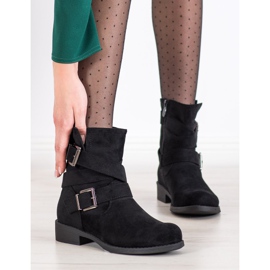 SDS Trabalhadores de camurça preto 1