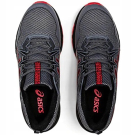 Tênis masculino Asics Gel Venture 8 cinza-vermelho 1011A824 020 1