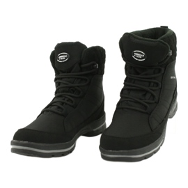 Botas de neve softshell com membrana American Club SN02 / 20 pretas preto 2