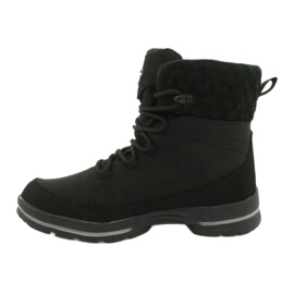 Botas de neve softshell com membrana American Club SN02 / 20 pretas preto 1
