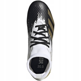 Chuteiras Adidas Predator 20.3 Fg Junior FW9215 branco branco 1