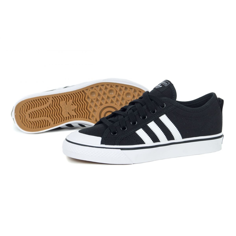 Sapatos Adidas Nizza Jr EF5155 preto 1