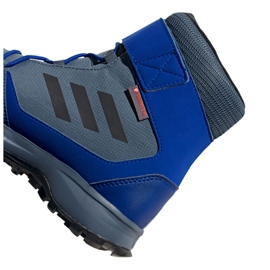 Tênis Adidas Terrex Snow Cf Cp Cw Jr G26579 preto azul cinza 2