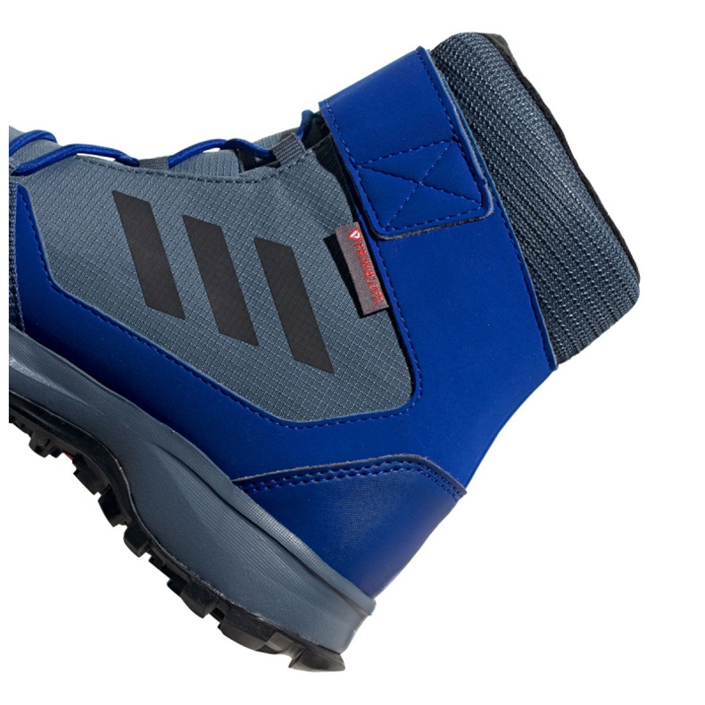 Tênis Adidas Terrex Snow Cf Cp Cw Jr G26579 preto azul cinza 2