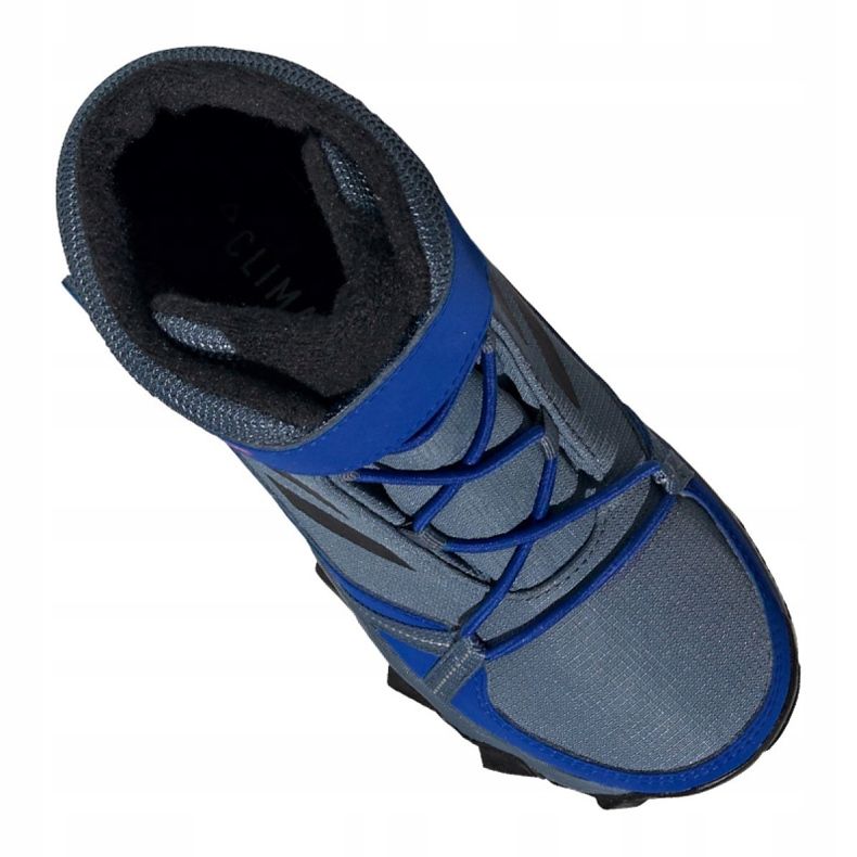 Tênis Adidas Terrex Snow Cf Cp Cw Jr G26579 preto azul cinza 3