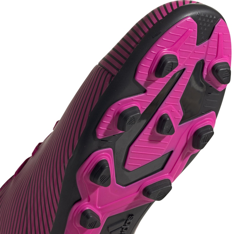 Chuteiras Adidas Nemeziz 19.4 FxG Junior rosa F99949 4