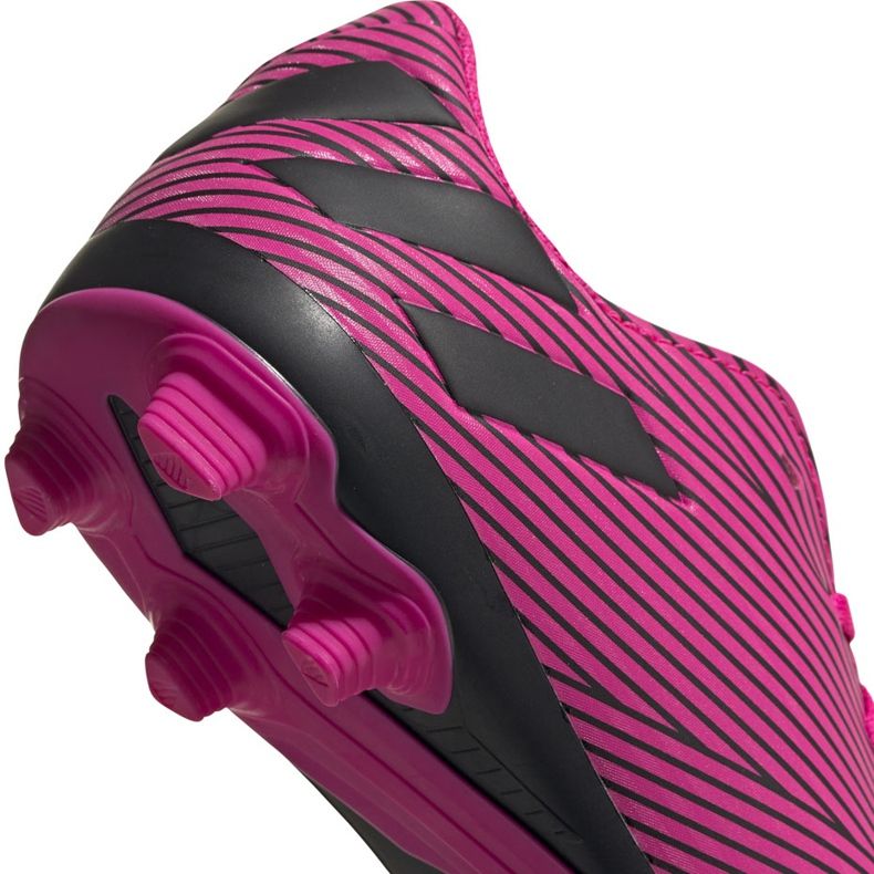 Chuteiras Adidas Nemeziz 19.4 FxG Junior rosa F99949 3