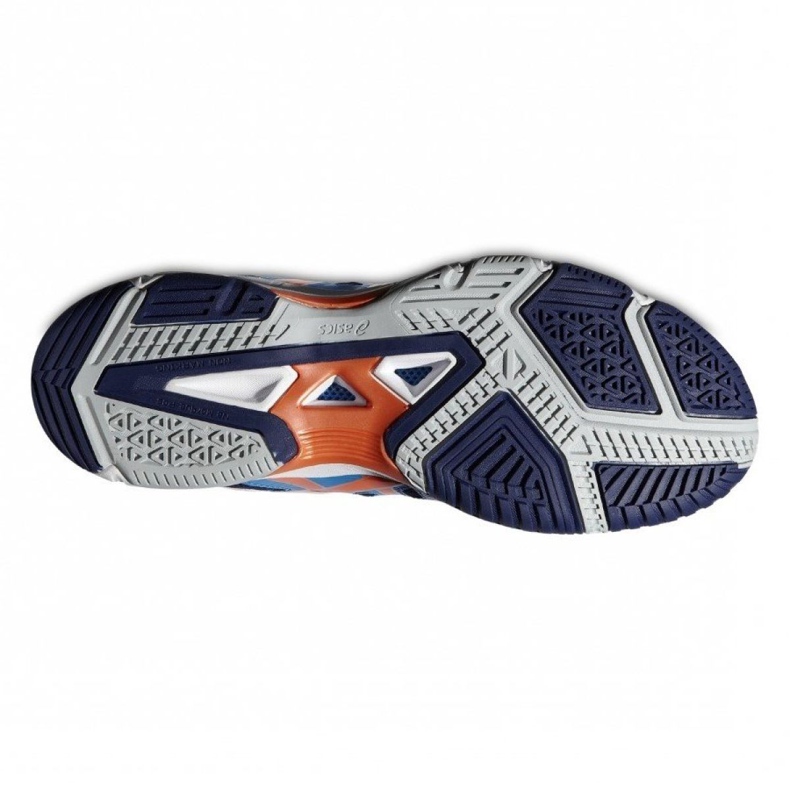 Tênis de voleibol Asics Gel-Beyond 4 Mt B403N-4130 roxo, azul, laranja, cinza / prata azul 1