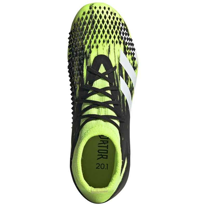 Chuteiras Adidas Predator Mutator 20.1 Fg Junior verde-preto EH3017 1