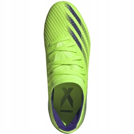Chuteiras Adidas X Ghosted.3 Fg Junior verde EG8212 1