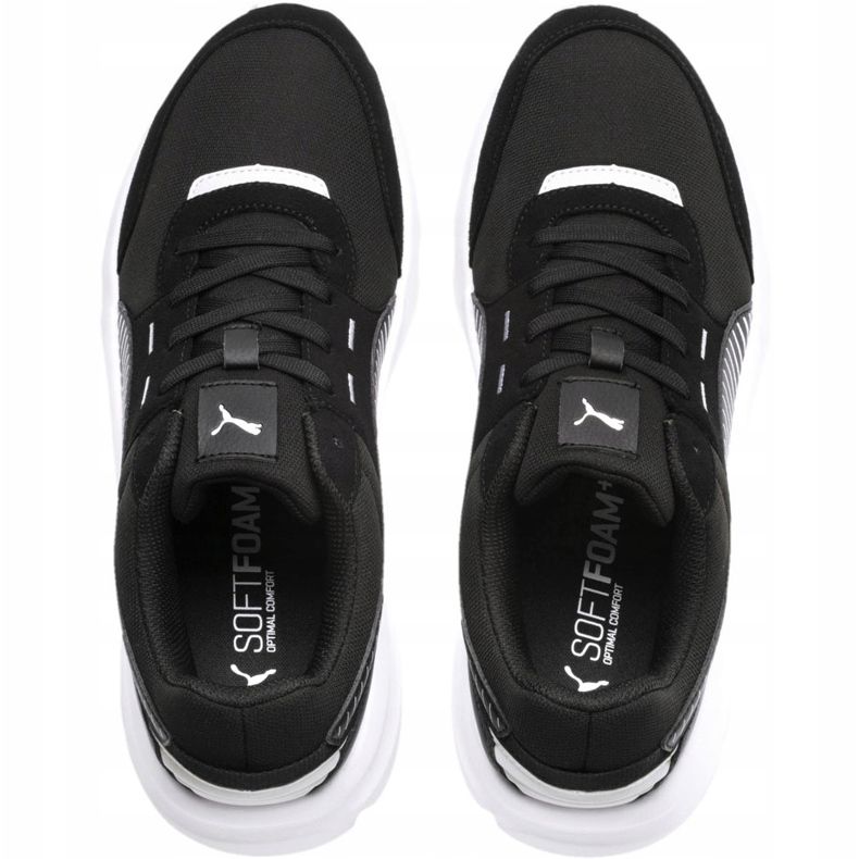 Tênis masculino de corrida Puma Future Runner preto 368035 01 1