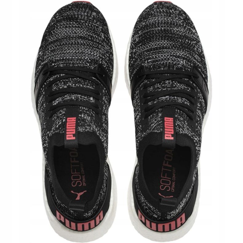 Sapatos masculinos Puma Nrgy Neko Engenheiro Knit 191097 09 preto 1