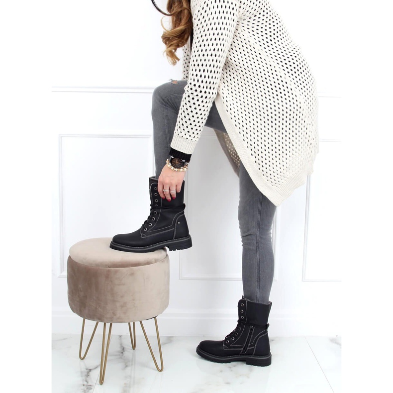 Trabalhadores com cordões pretos 4667 Preto 2