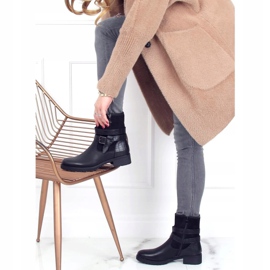 Botas militares femininas pretas 267 pretas preto 2