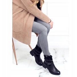 Botas militares femininas pretas 267 pretas preto 1