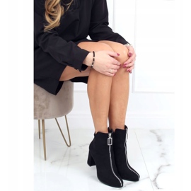 Botas pretas de salto alto 0-320 pretas preto 1