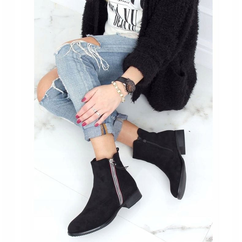 Botas pretas femininas negras 168-287 pretas preto 2