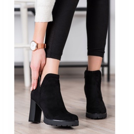 Bella Paris Botas de salto alto preto 2