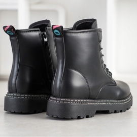 SHELOVET Tied Black Trappers preto 1