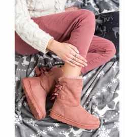 SHELOVET Mukluki elegante rosa 1