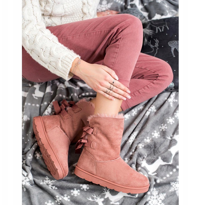 SHELOVET Mukluki elegante rosa 1