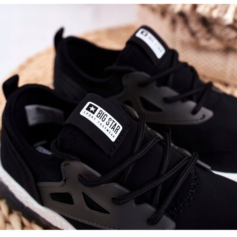 Black Children's Sports Shoes FF374147 Big Star preto 3