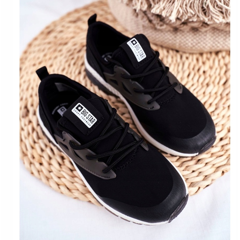 Black Children's Sports Shoes FF374147 Big Star preto 5