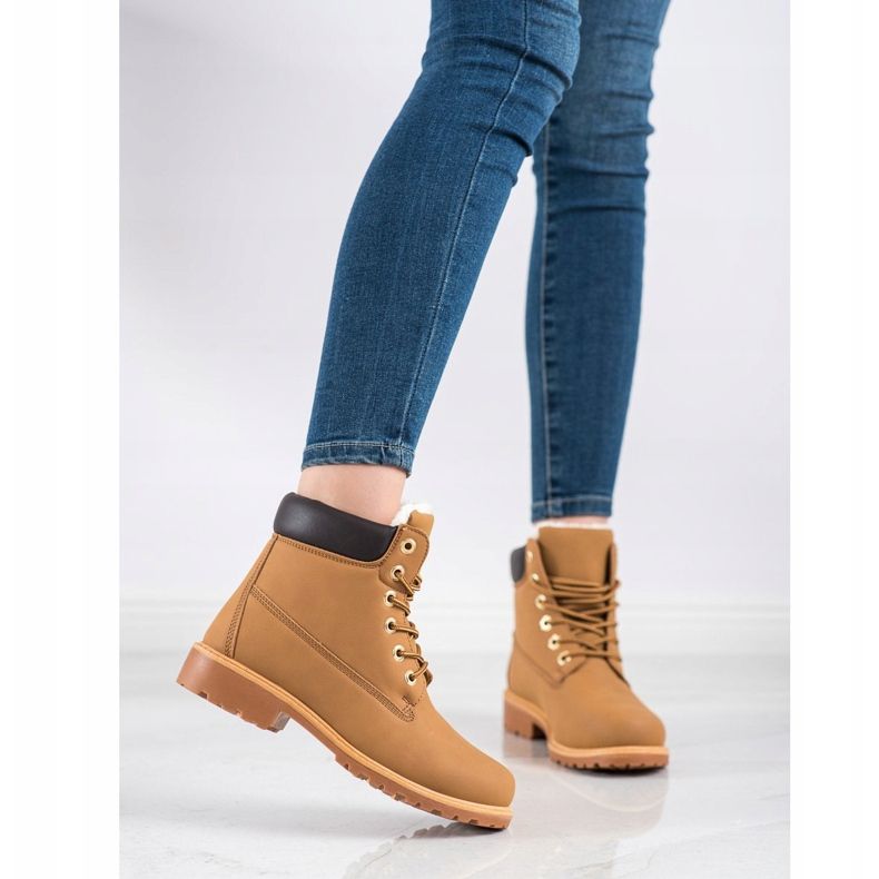 SHELOVET Caçadores casuais castanho 1