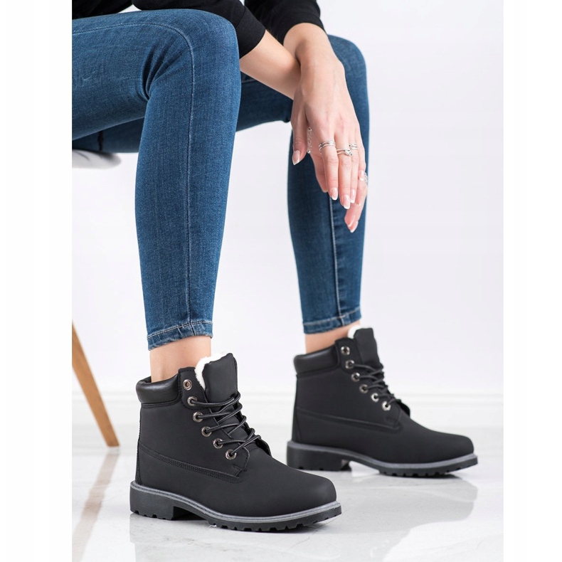 SHELOVET Caçadores casuais preto 1