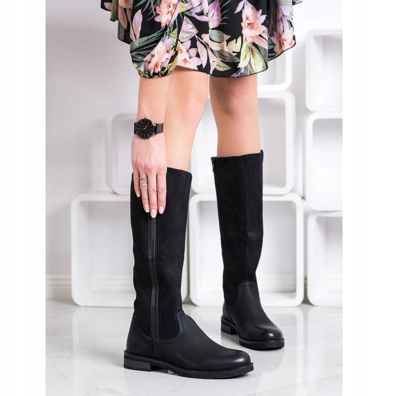 Super Me Botas casuais preto 1