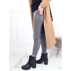 Botas pretas de salto alto 7956-GA pretas preto 2