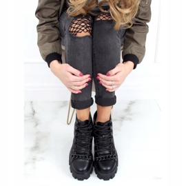 Botas pretas de sola alta NC1106 Pretas preto 2