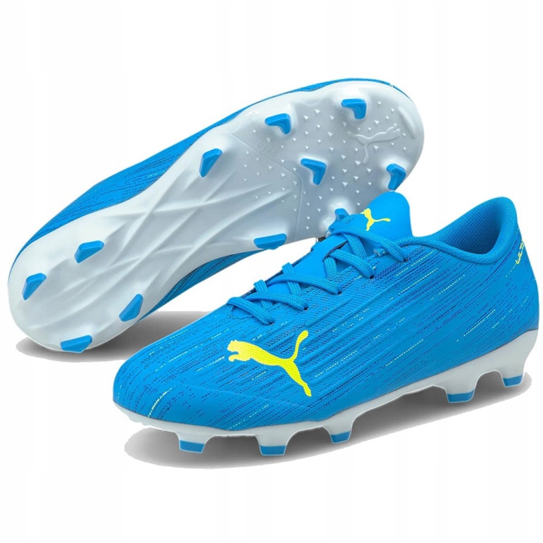 Chuteiras Puma Ultra 4.2 Fg Ag Jr 106364 01 azul azul 2